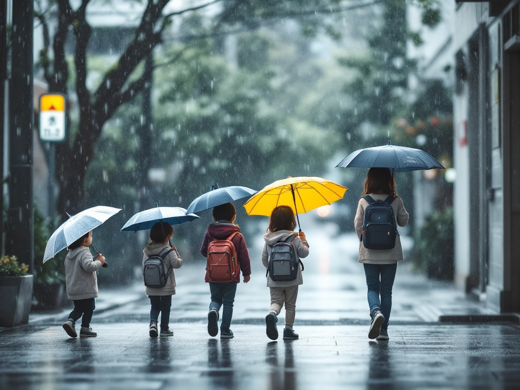 【2026年最新】子供用折りたたみ傘の選び方|安全性・軽さ・壊れにくさで選ぶ通学・通園の1本