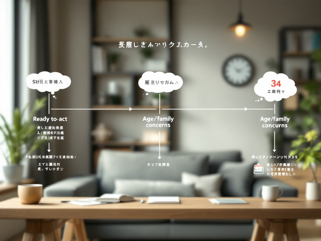 タイプ別に相談先を選ぶイメージ